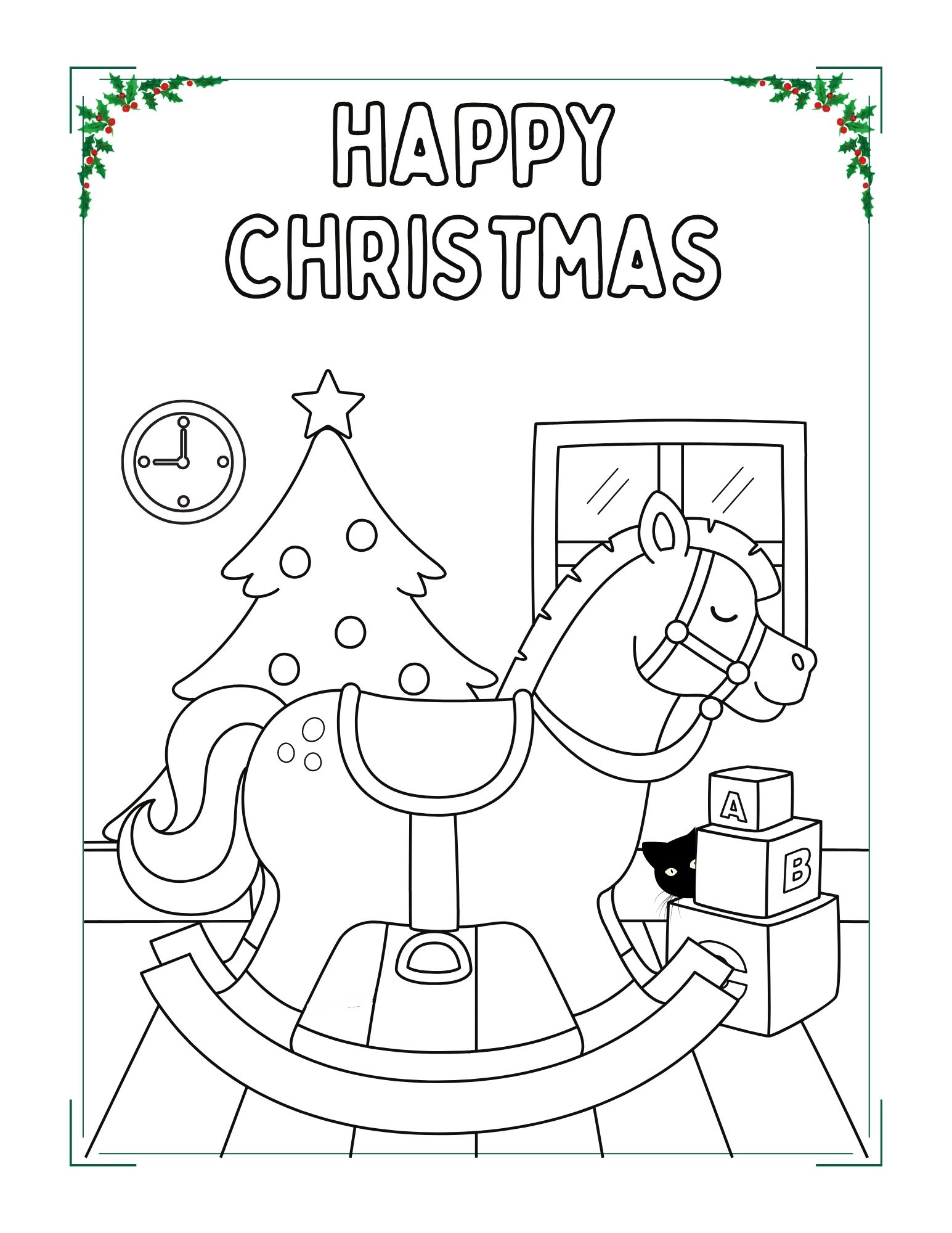 christmas coloring book