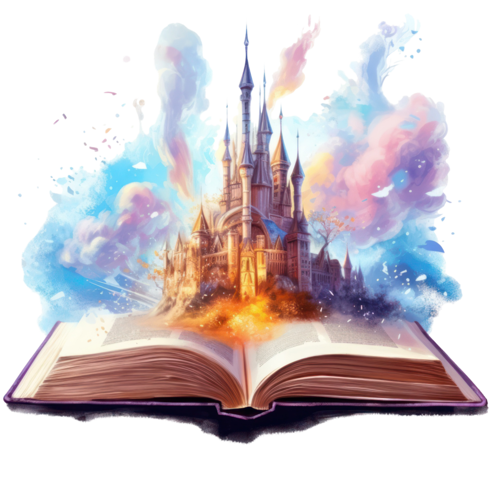 Magic illustration book