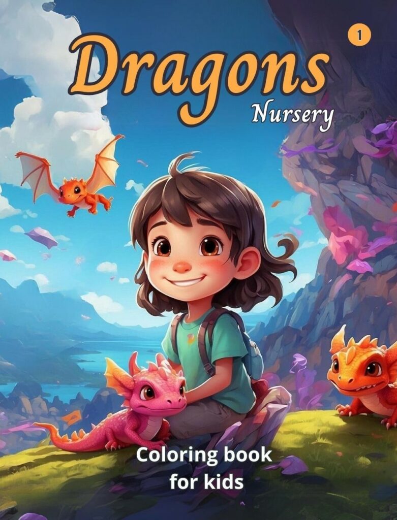 Dragons Nursery Coloring Book