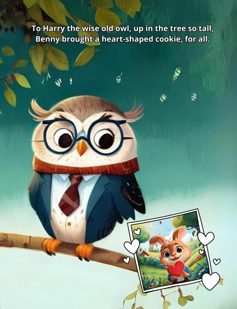 The Secret of Valentine's Day Harry the wise owl