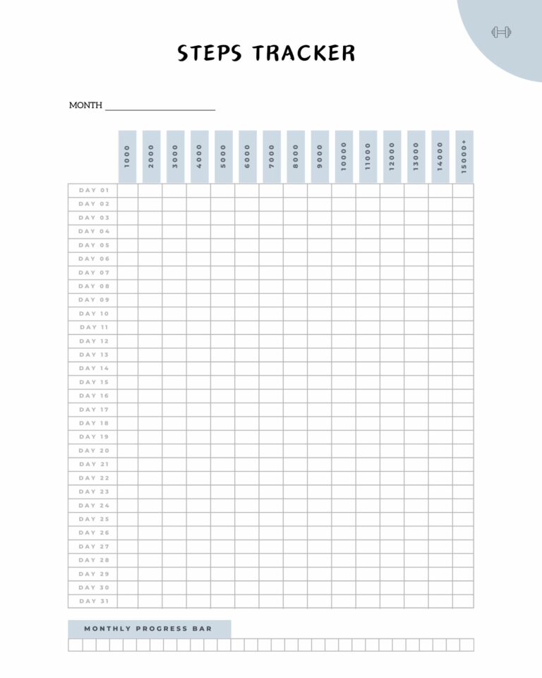 Self-care 120 days weight control journal