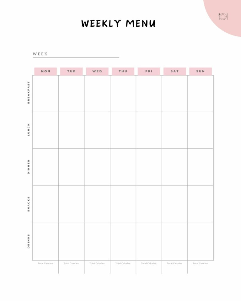 Self-care 120 days weight control journal