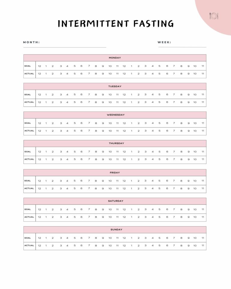 Self-care 120 days weight control journal